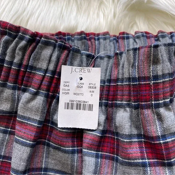 J.Crew Wool Blend Sidewalk Skirt in Plaid - Picture 4 of 5